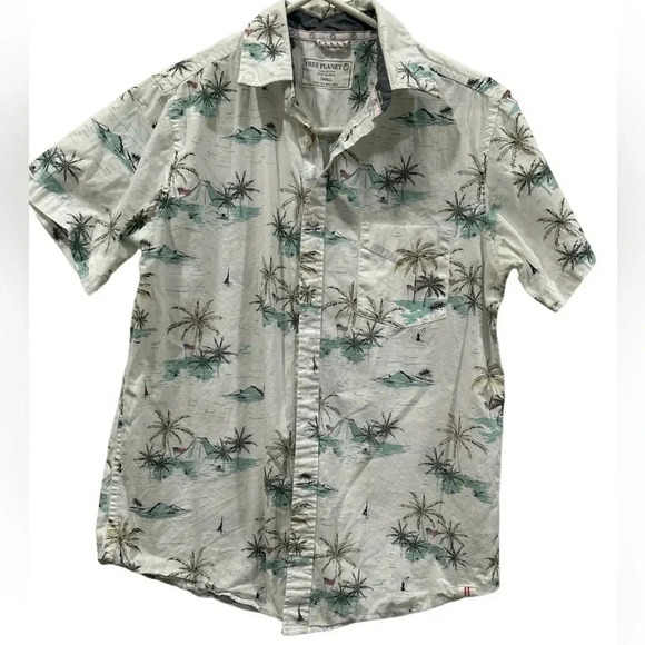 Free Planet Men’s button down shirt - Picture 1 of 7